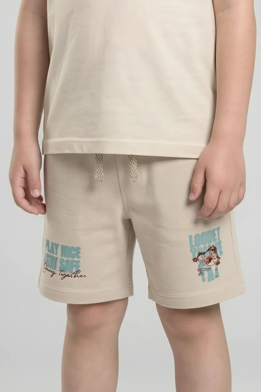 Boy Pristine Printed Shorts