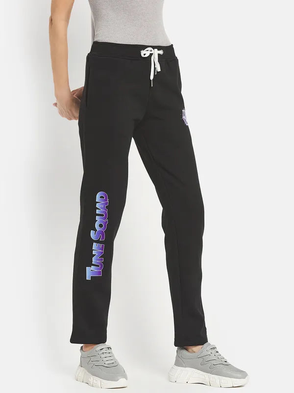 Women Solid Cotton Track Pants