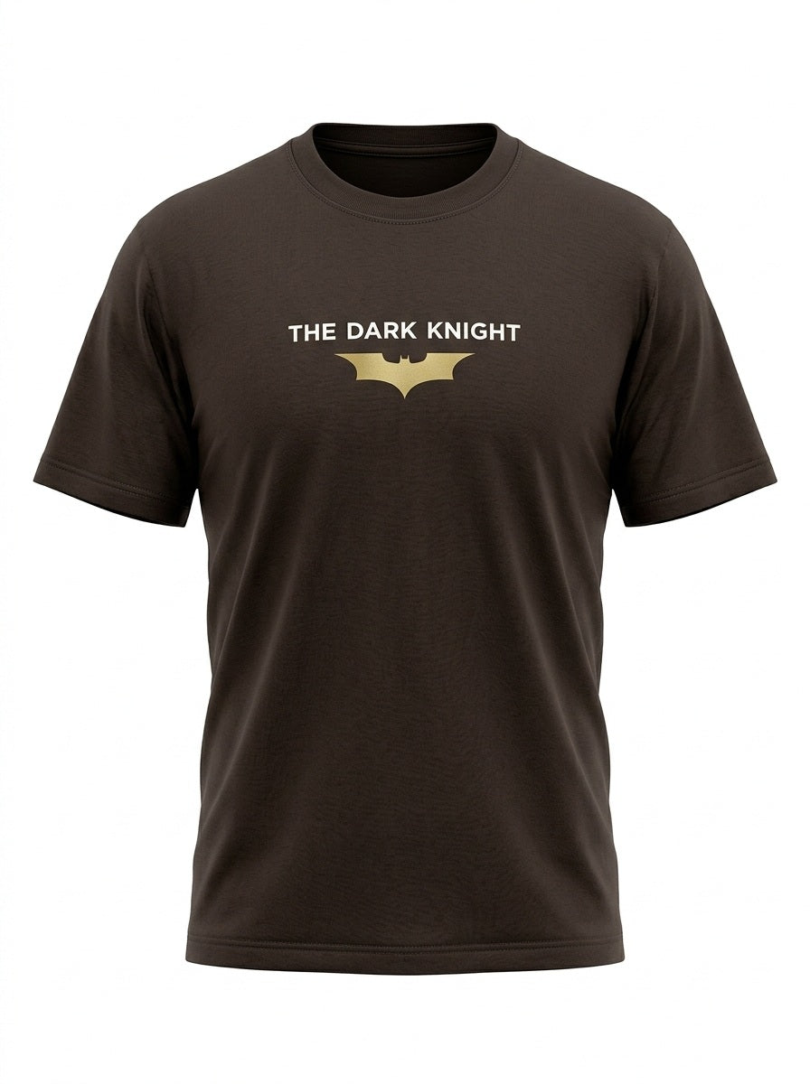 Octave Men Coffee Batman Printed T-shirt