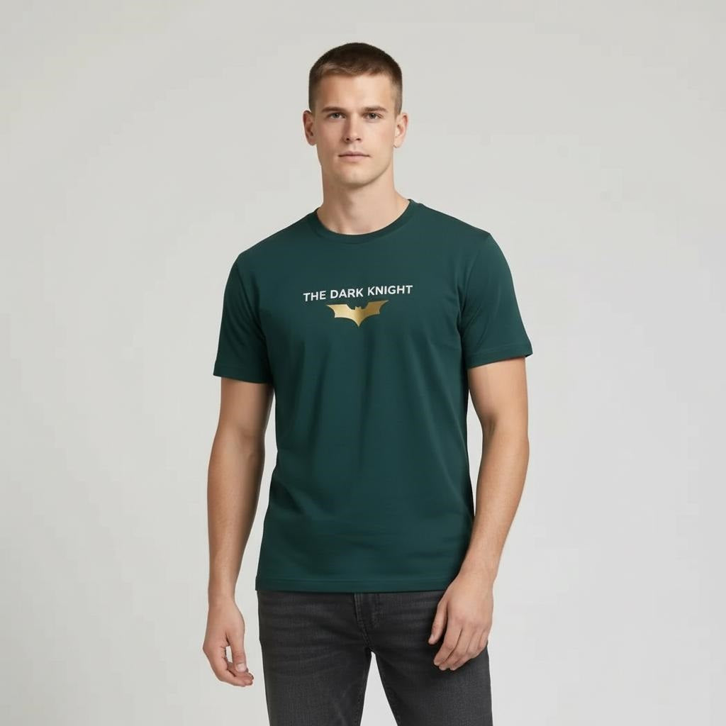 Men Pacific Batman Printed T-shirt