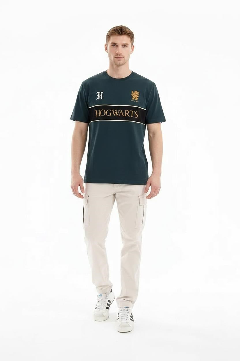 Men Pacific Typography Printed T-shirt
