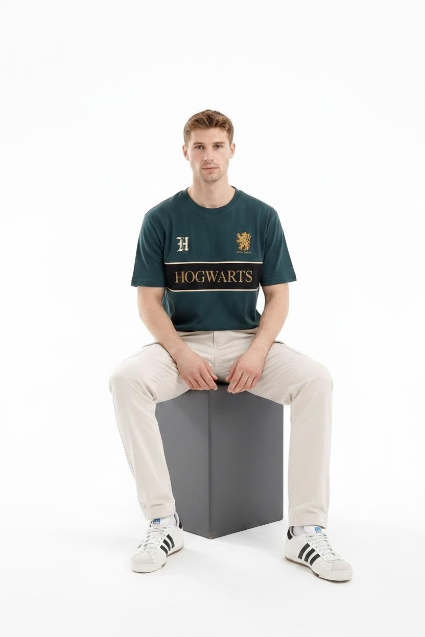 Men Pacific Typography Printed T-shirt
