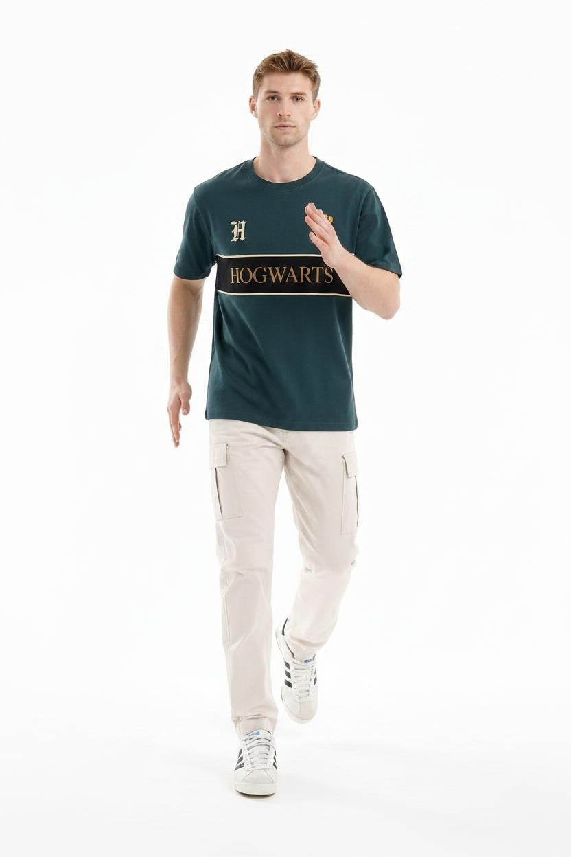 Men Pacific Typography Printed T-shirt
