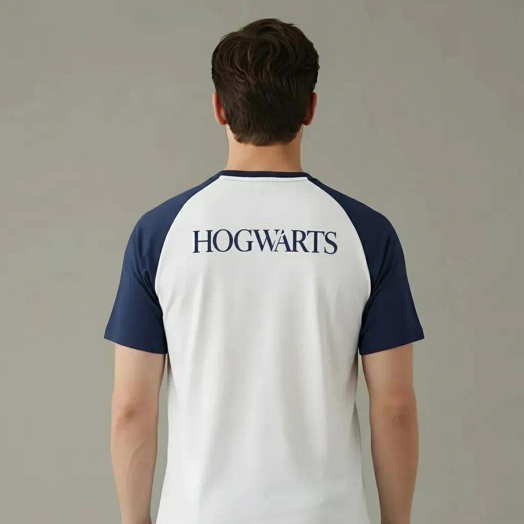Octave Men Navy Printed T-shirt