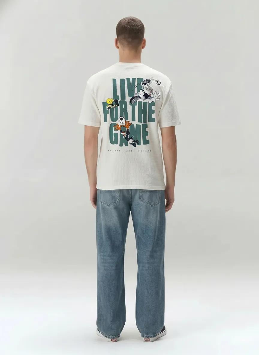 Men Off White Brand Logo T-shirt