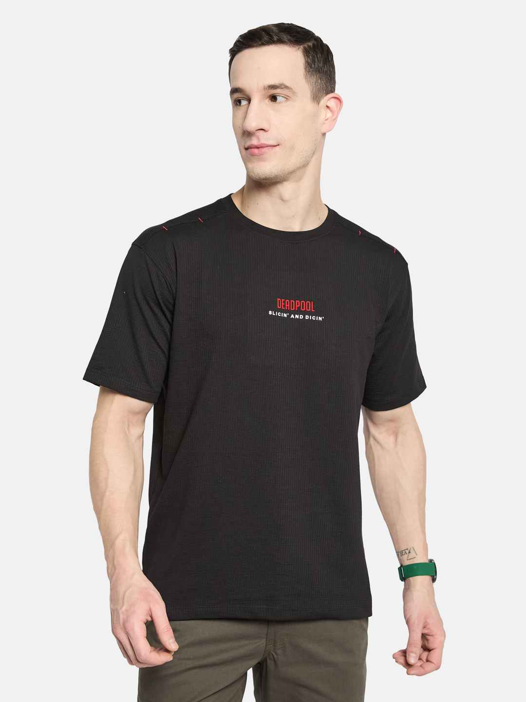 Octave Men Printed T-shirt