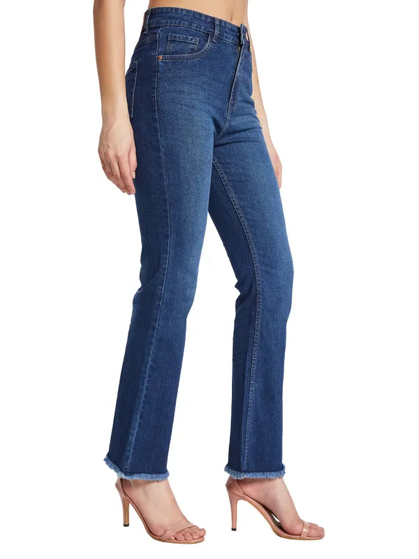 Mettle Women Skinny Fit Stretchable Clean Look Jeans