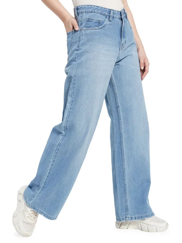 Wide Leg High Jeans