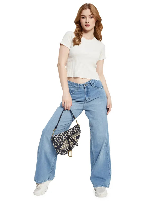 Wide Leg High Jeans
