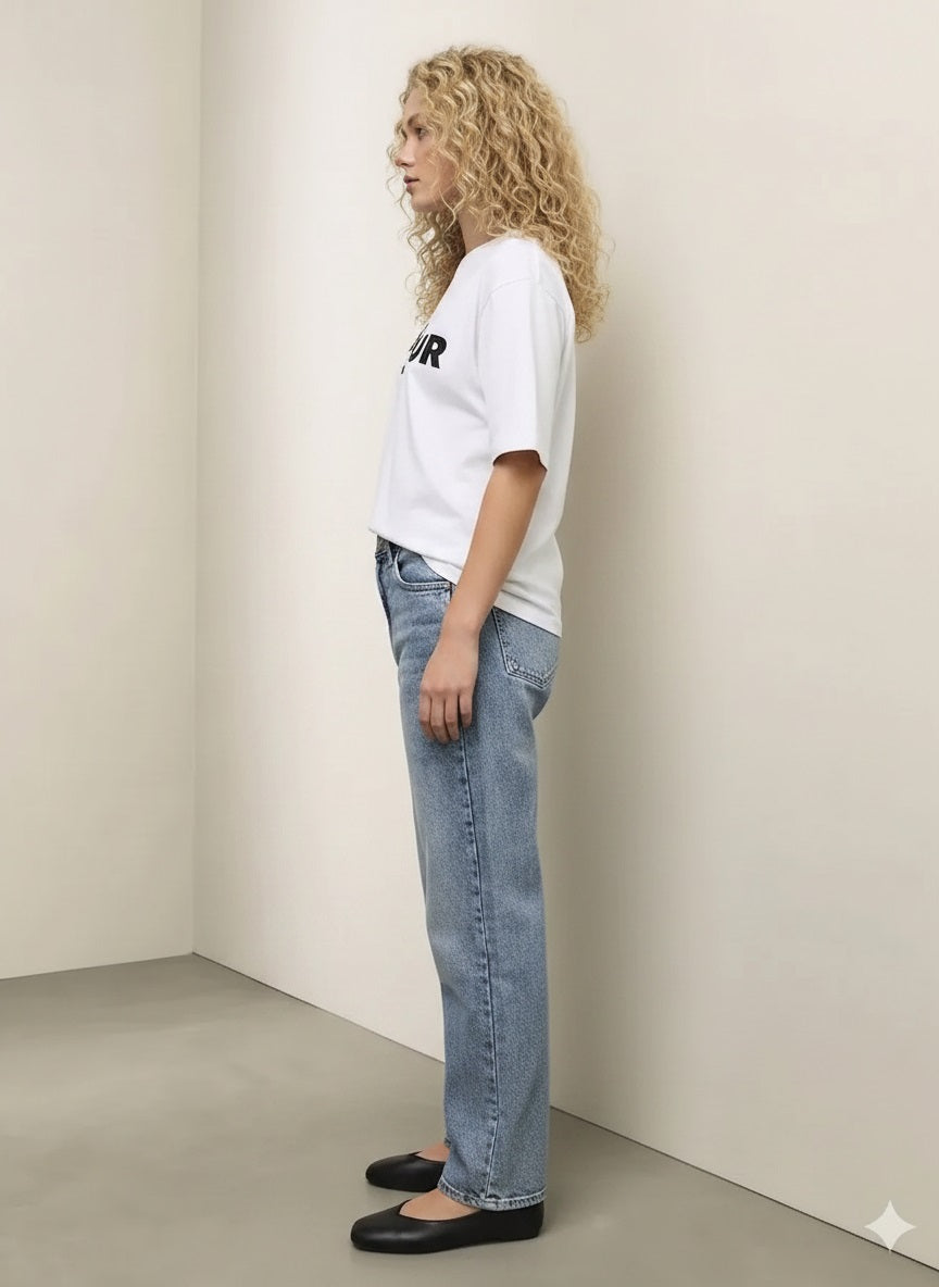 Women Stone Straight Fit Mid-Rise Stretchable Jeans