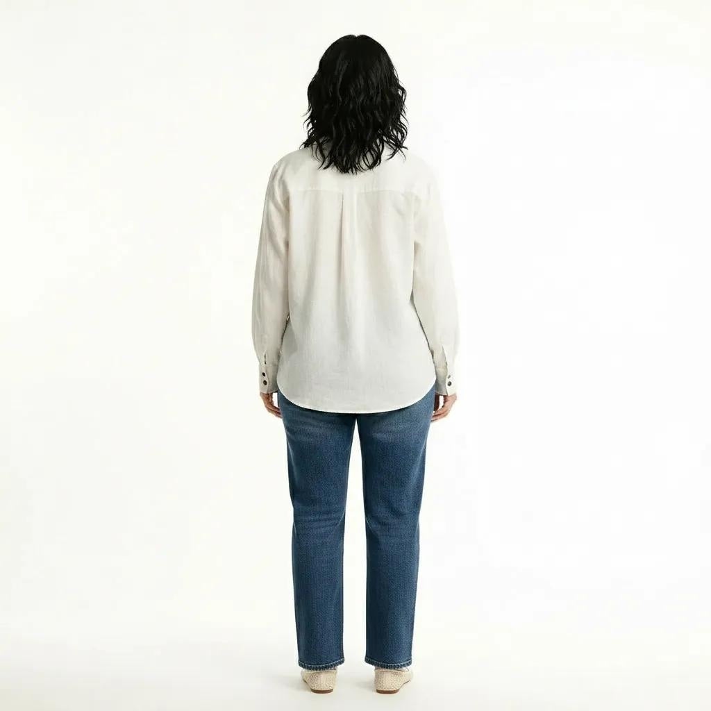 Women Forest Straight Fit Mid-Rise Light Fade Stretchable Jeans
