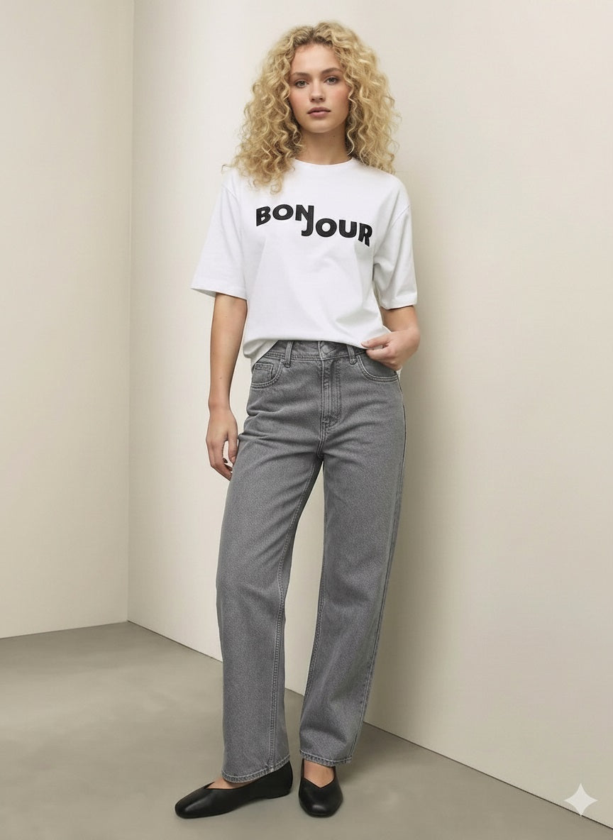 Women Straight Fit Mid-Rise Stretchable Jeans