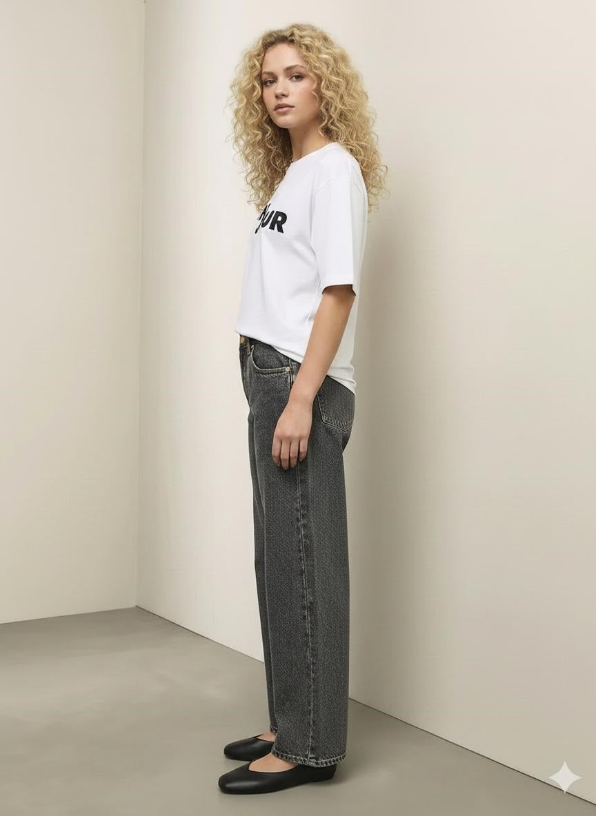 Women Dark Blue Straight Fit Mid-Rise Stretchable Jeans