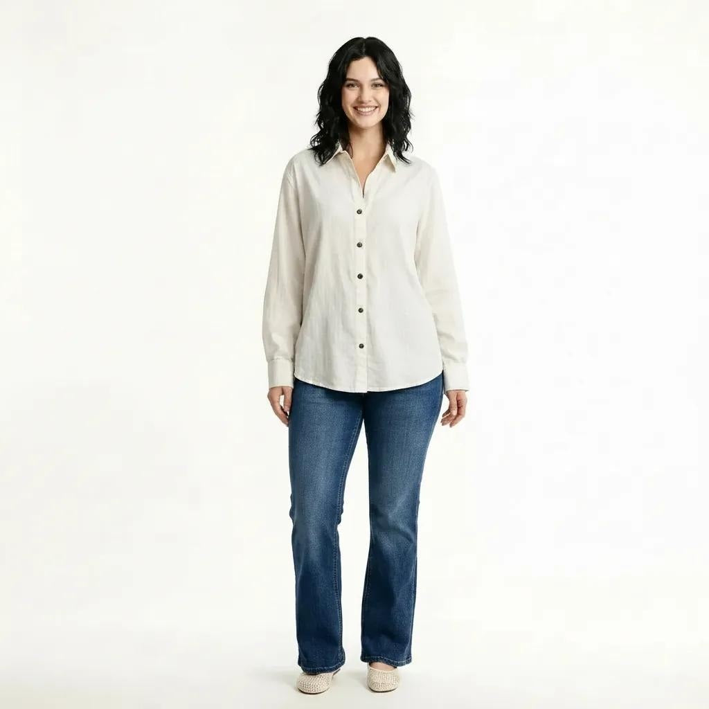 Women Dirt Blue Bootcut Mid-Rise Light Fade Stretchable Jeans