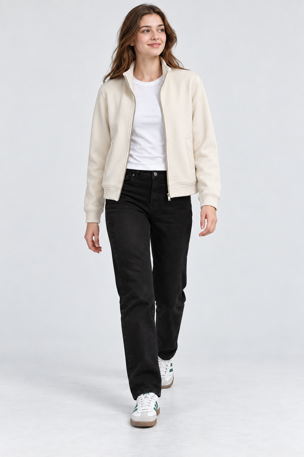 Women’s Black Straight Fit Jeans | Classic Denim