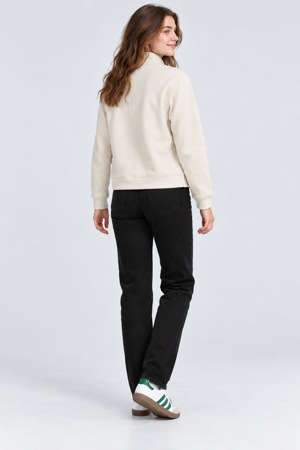 Women’s Black Straight Fit Jeans | Classic Denim
