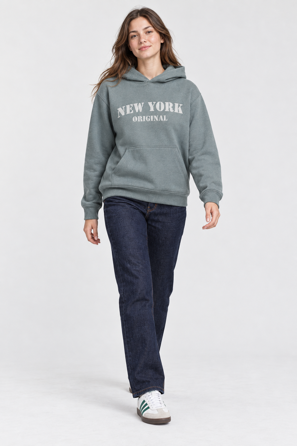 Women’s Deep Indigo Straight Fit Jeans |