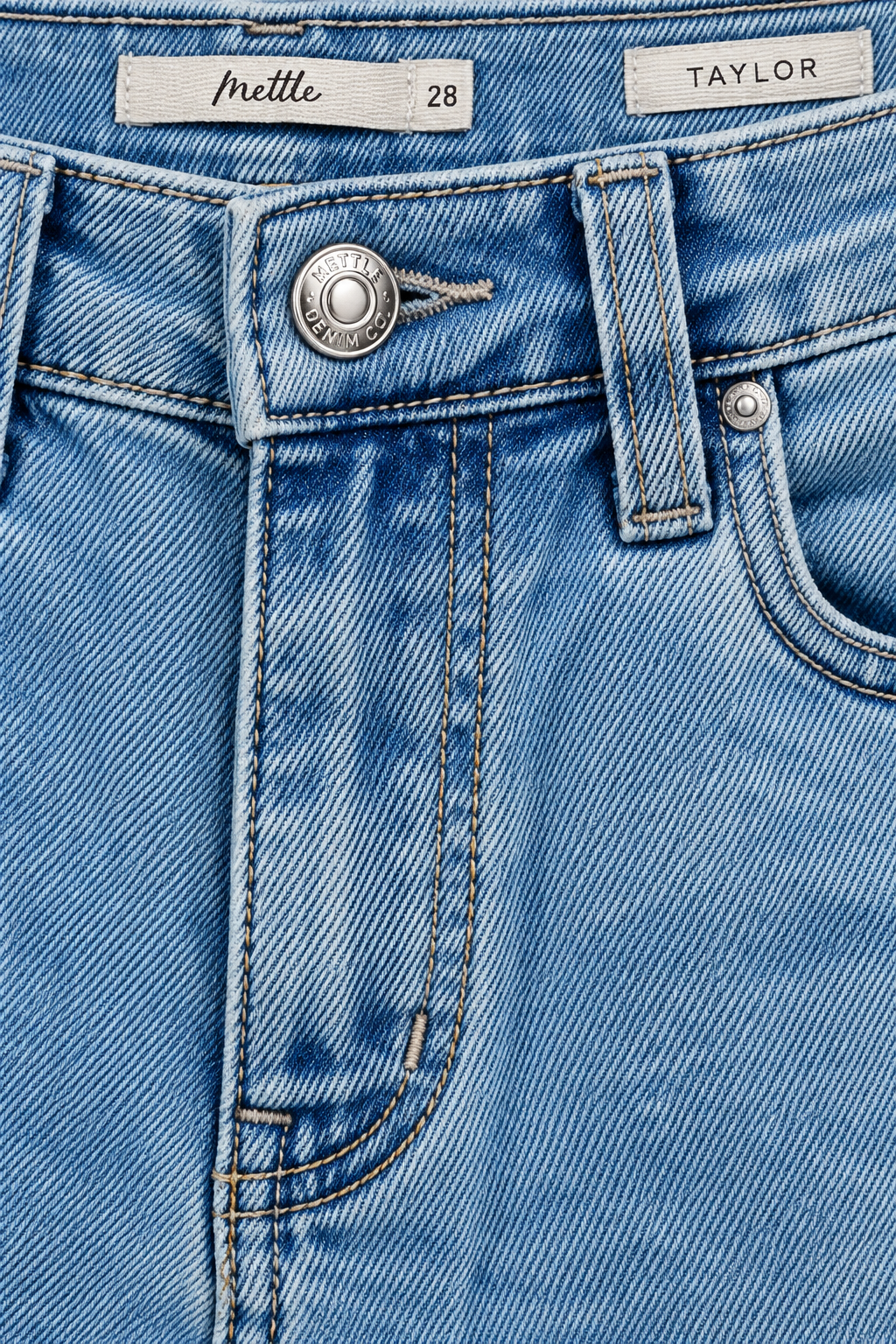 Women’s Light Blue Denim Straight Fit Jeans – Classic Everyday Full-Length Jeans