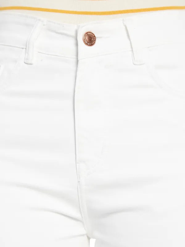 Regular Fit Ankle Length Jeans