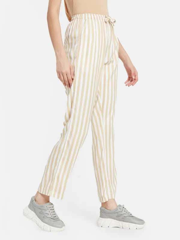 Vertical Stripes Track Pants