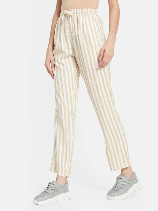 Vertical Stripes Track Pants