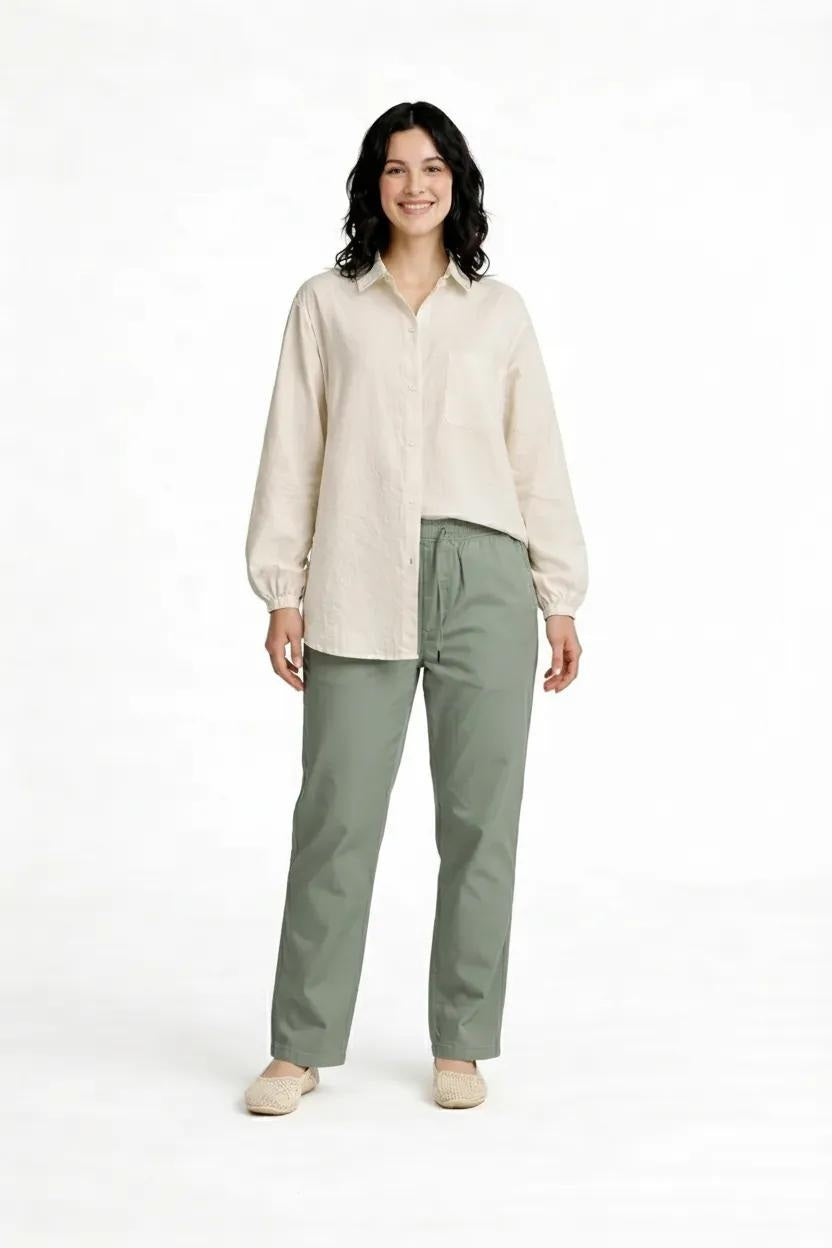 METTLE Women Sage Regular Fit Track Pants