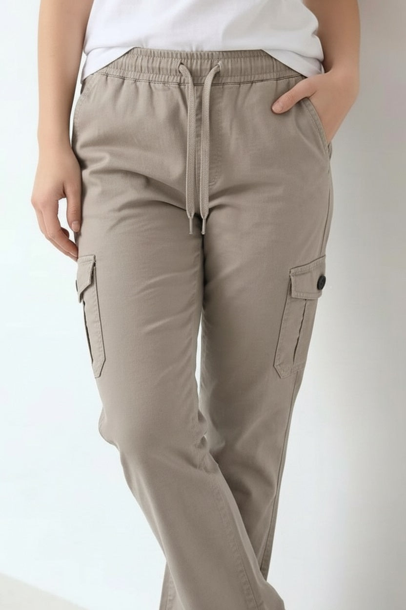Women London Fog Regular Fit Cargos