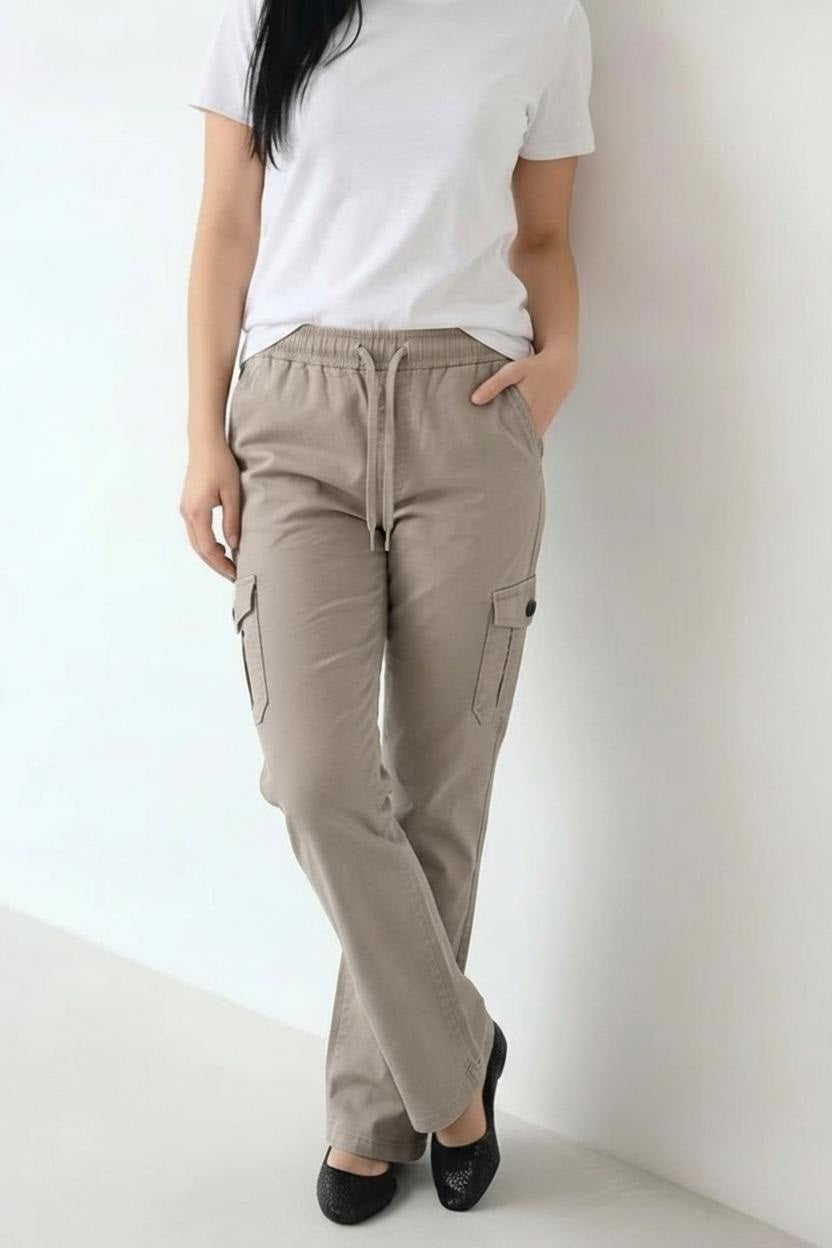 Women London Fog Regular Fit Cargos