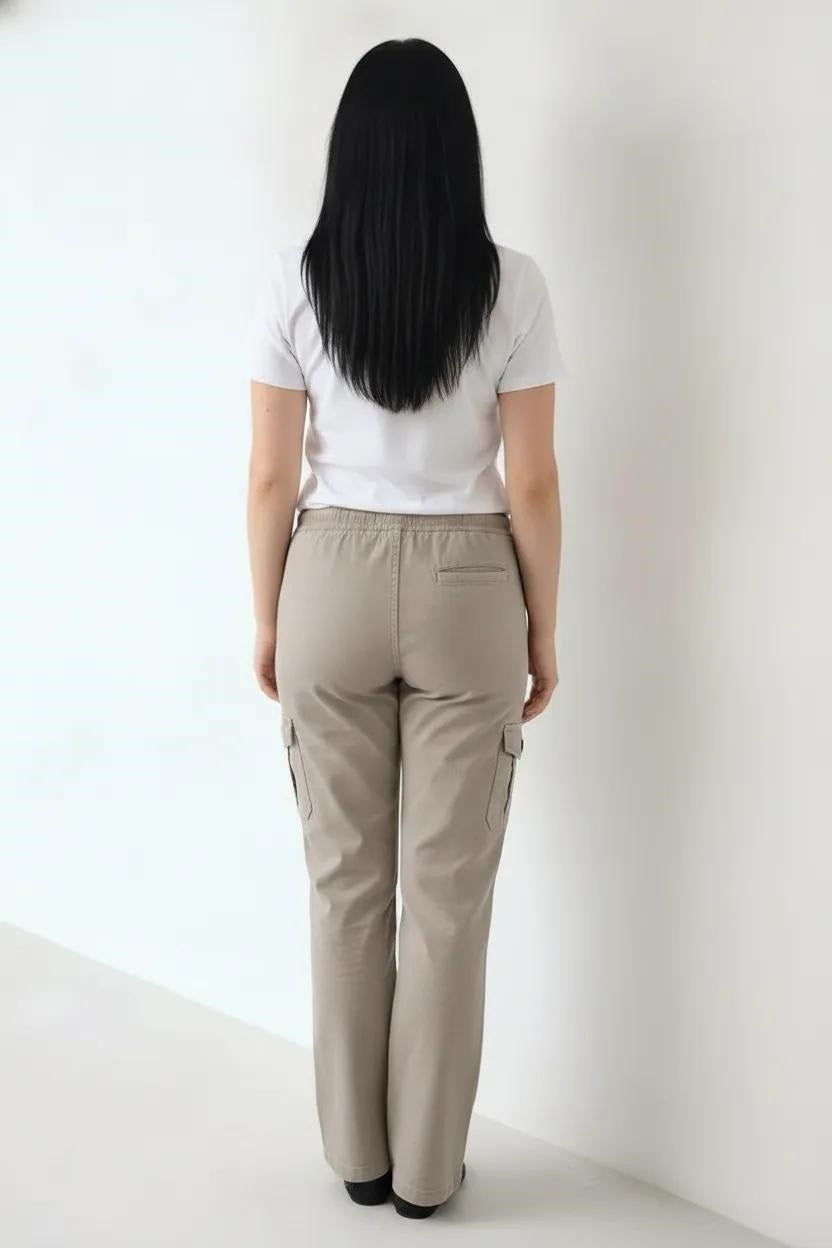 Women London Fog Regular Fit Cargos
