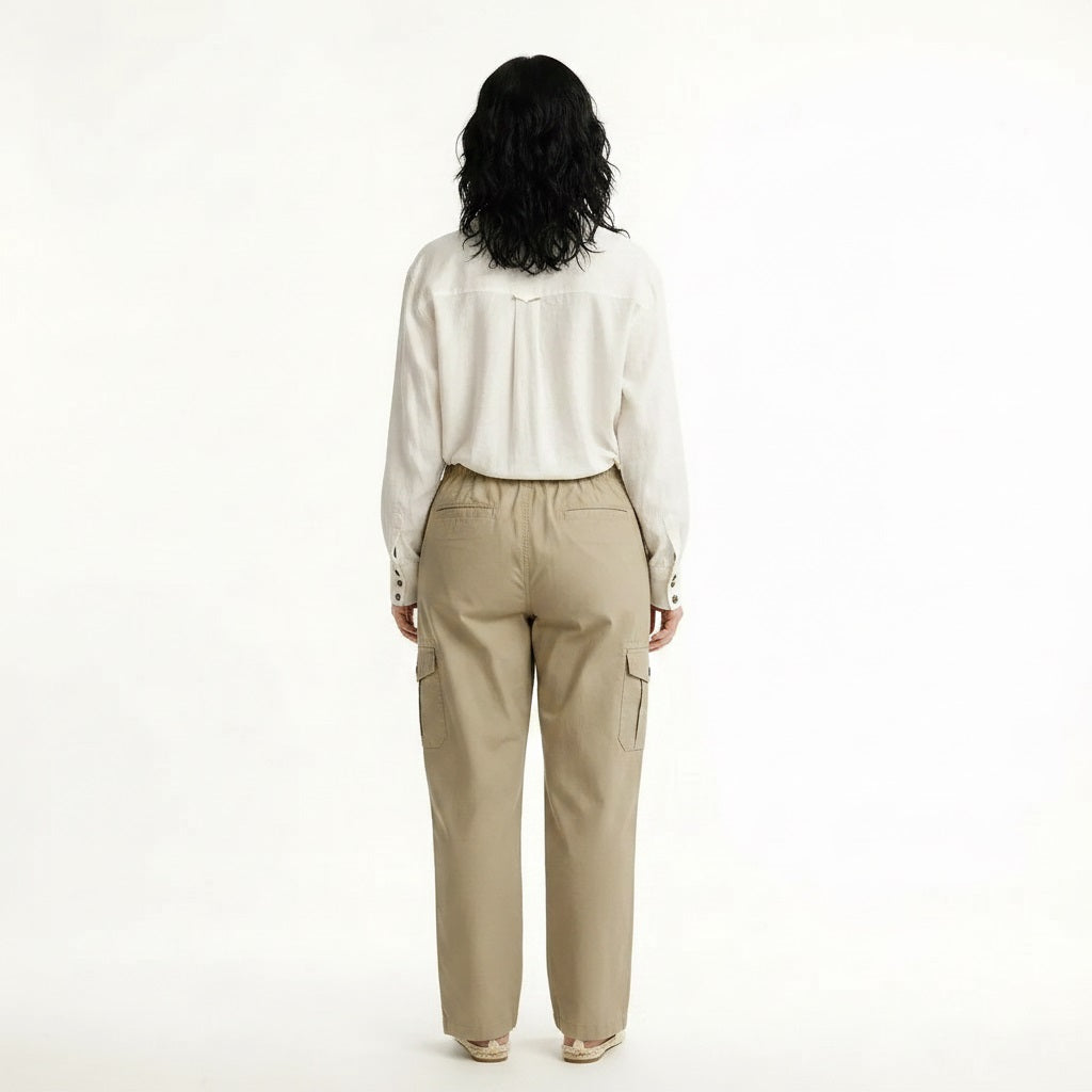 Women Safari Regular Fit Solid Track Pants