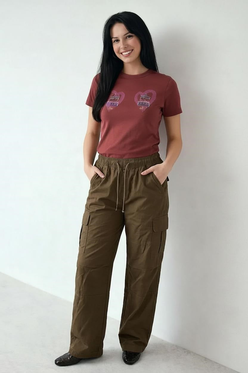 Women Cotton Regular Fit Cargos