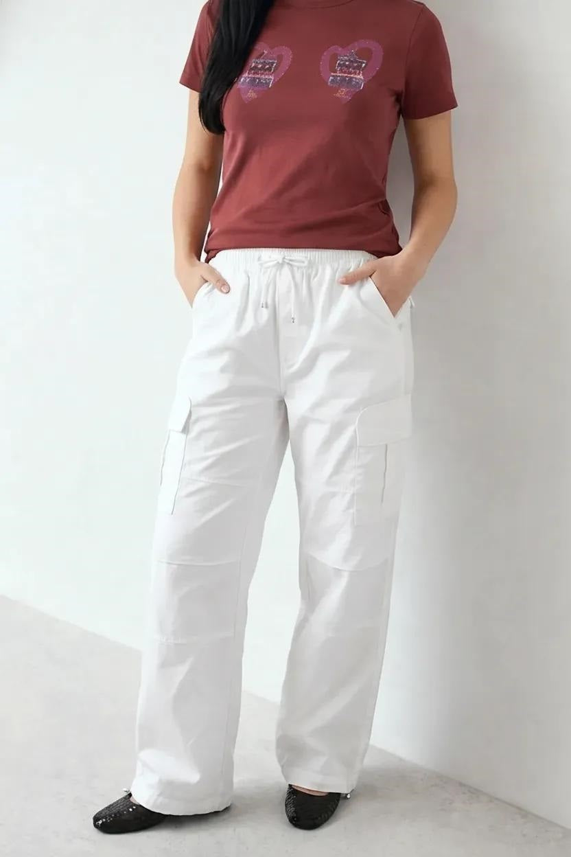 Women Cotton Regular Fit Cargos