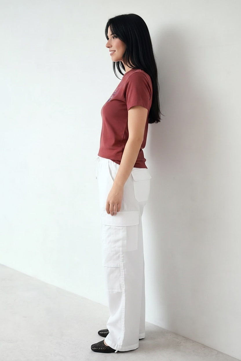 Women Cotton Regular Fit Cargos