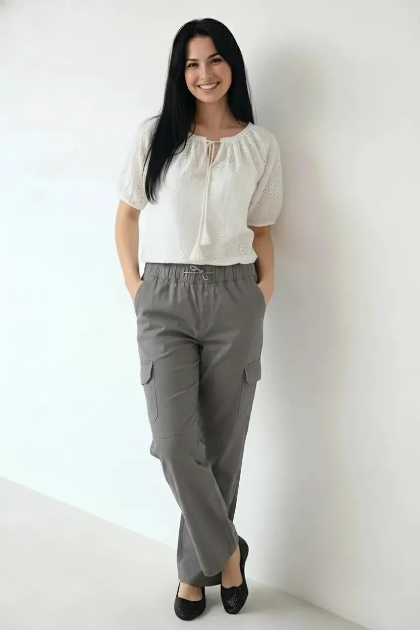 Women Choco Regular Fit Cargos