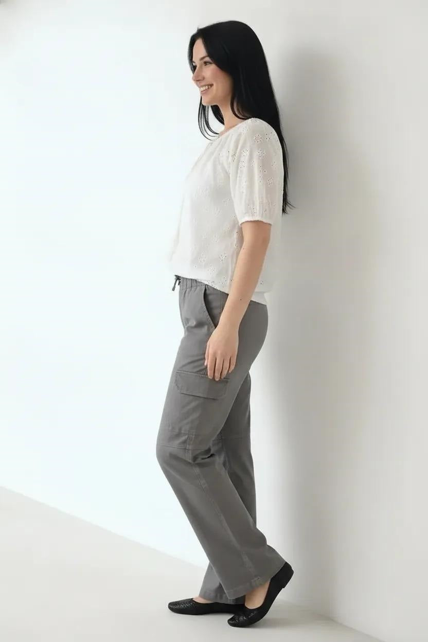 Women Choco Regular Fit Cargos