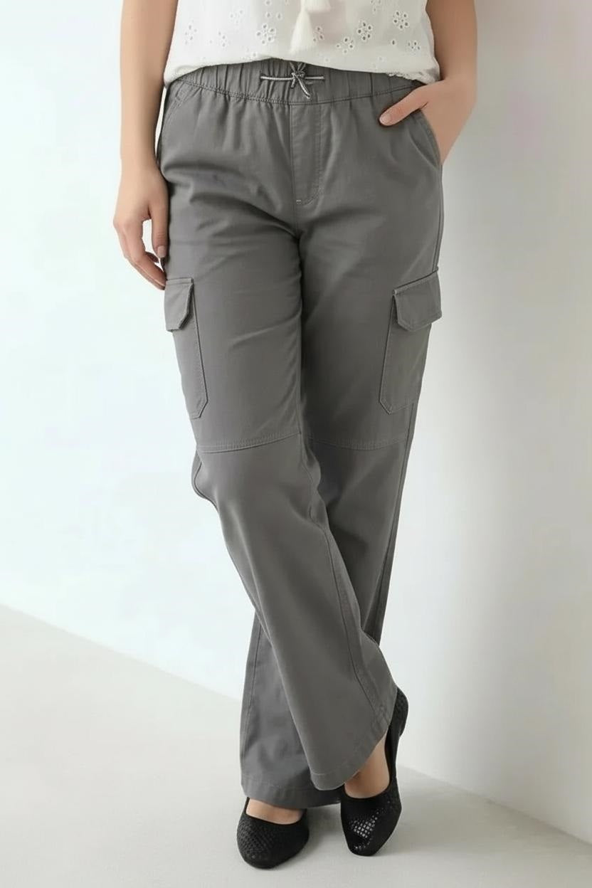 Women Choco Regular Fit Cargos
