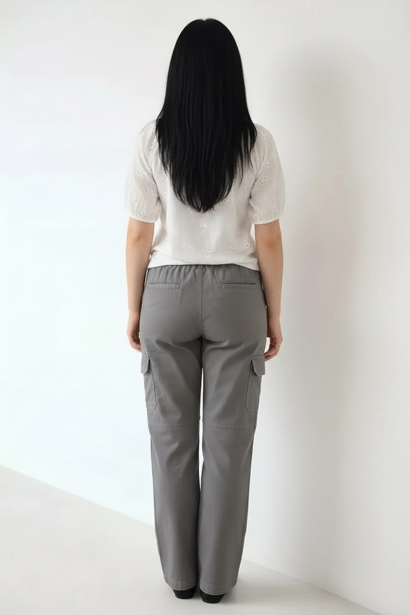 Women Choco Regular Fit Cargos