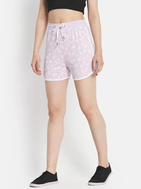 Women Lavender Shorts