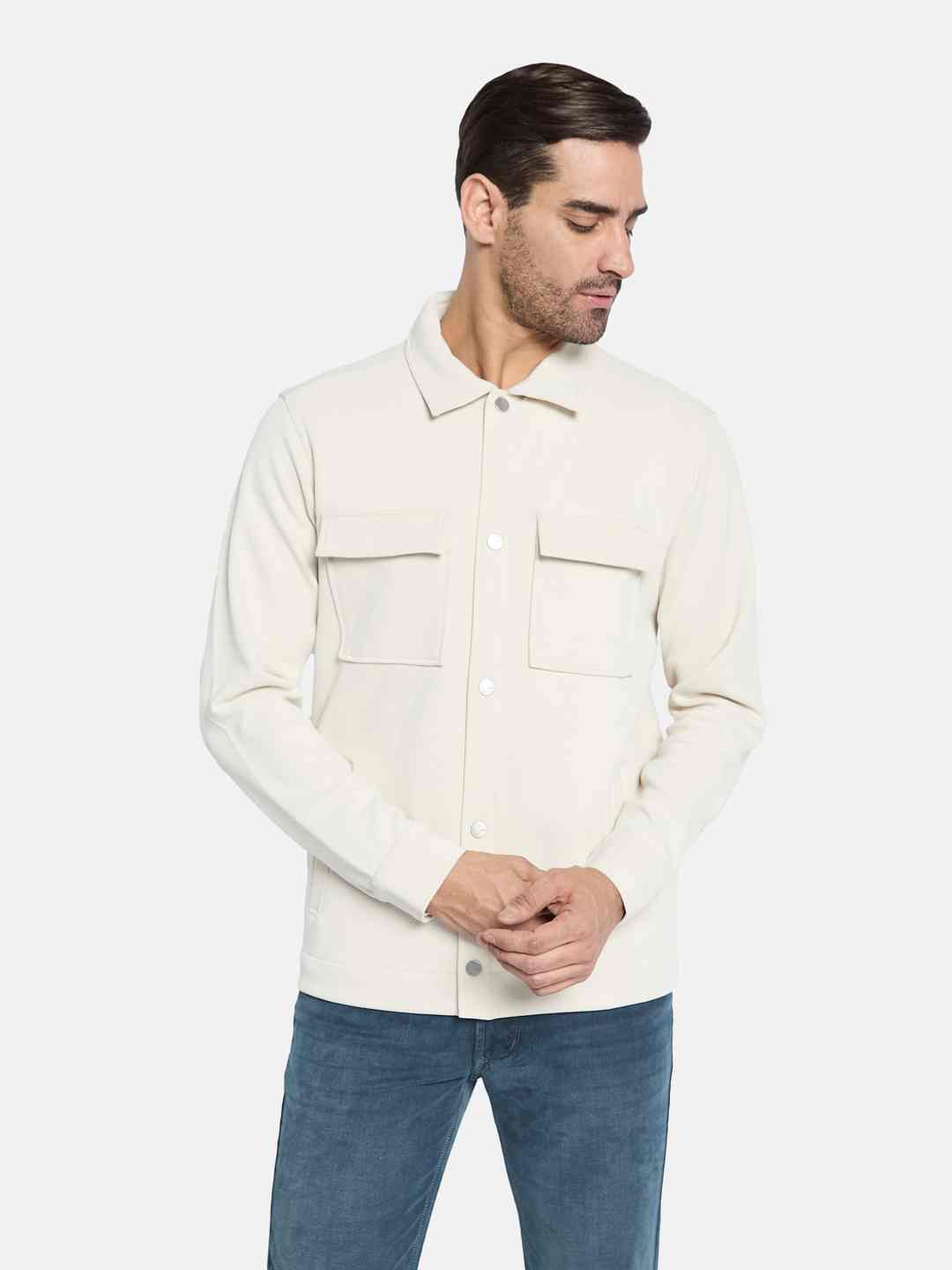 Octave Men Front-Open Sweatshirt