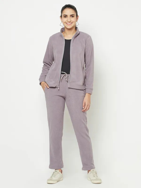 Women Lavender Tracksuits