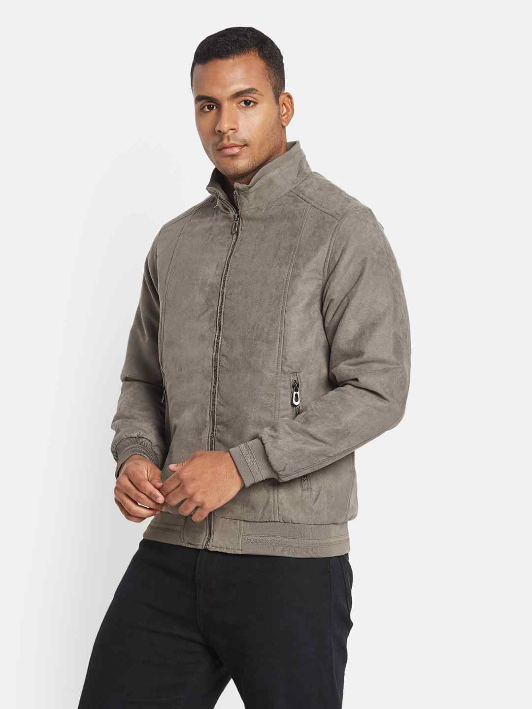 METTLE Men Suede Jacket