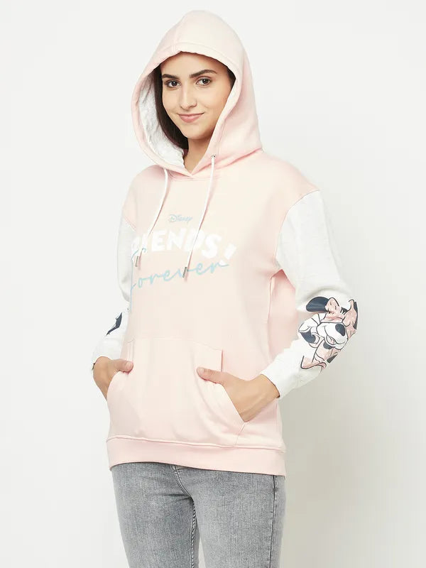 Women Pastel Pink Sweatshirts