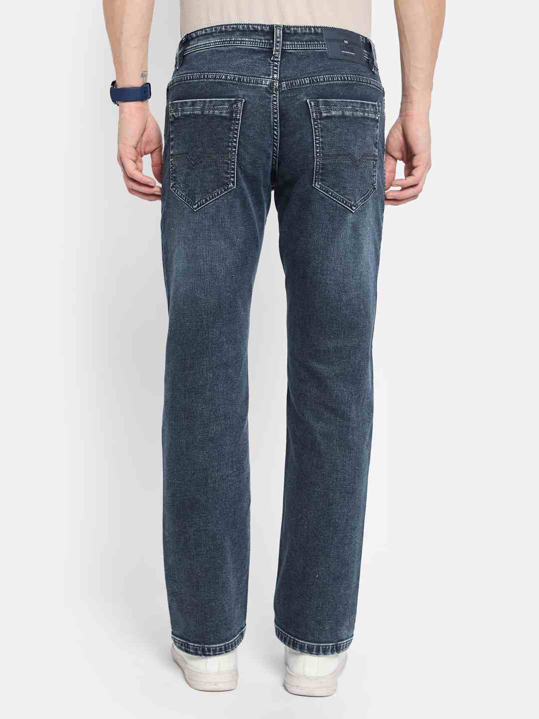 Octave Men Straight Fit Stretchable Jeans