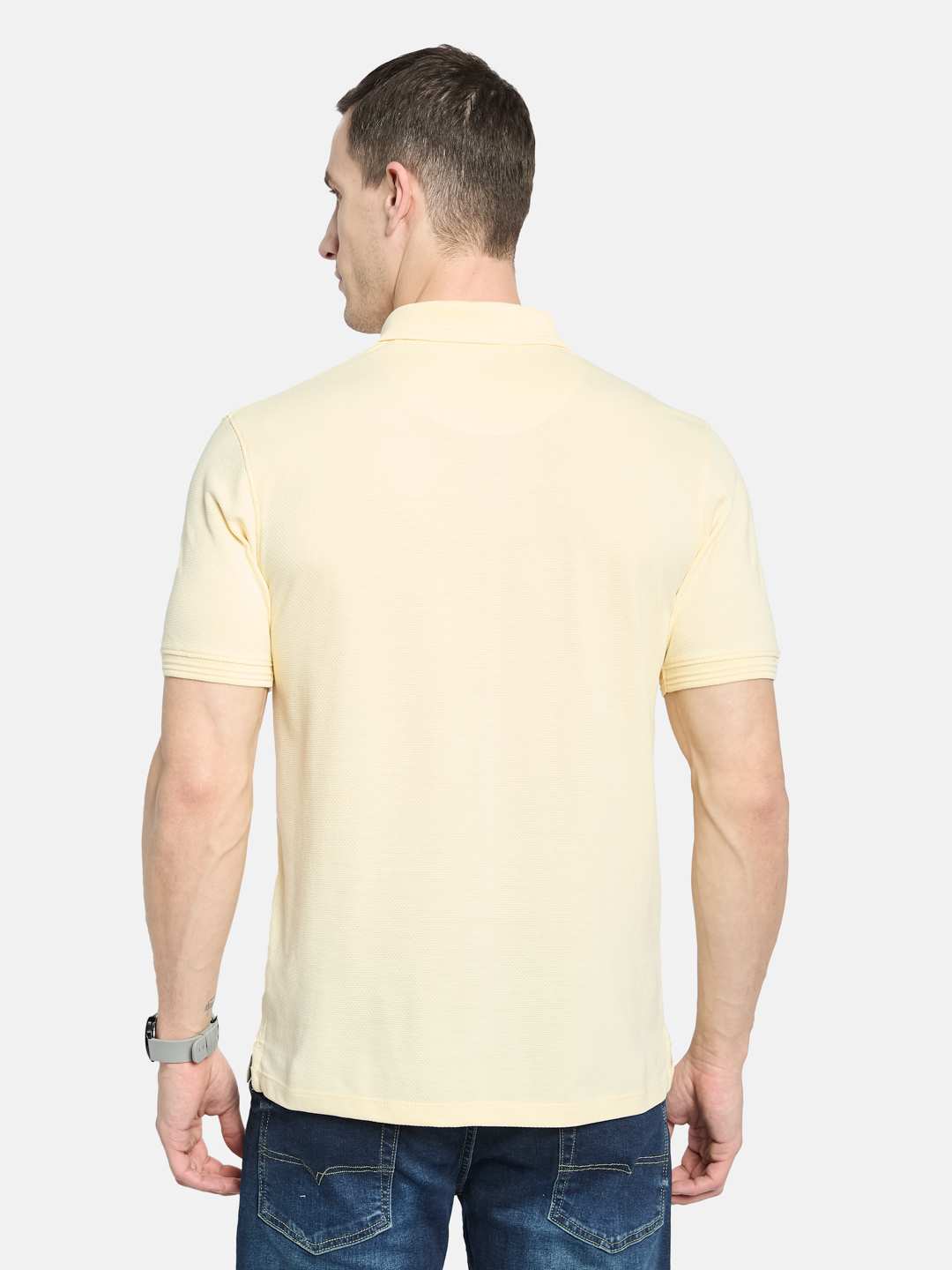 Octave Men Polo Collar T-shirt