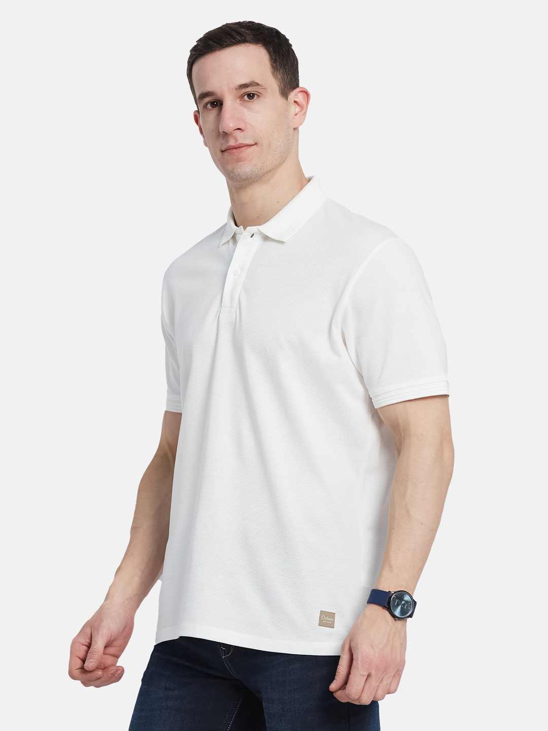 Octave Men Polo Collar T-shirt