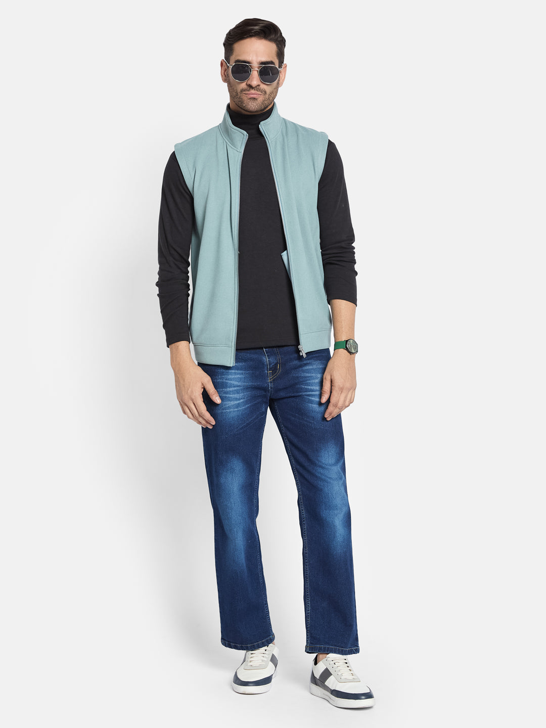 Octave Men Front-Open Sweatshirt