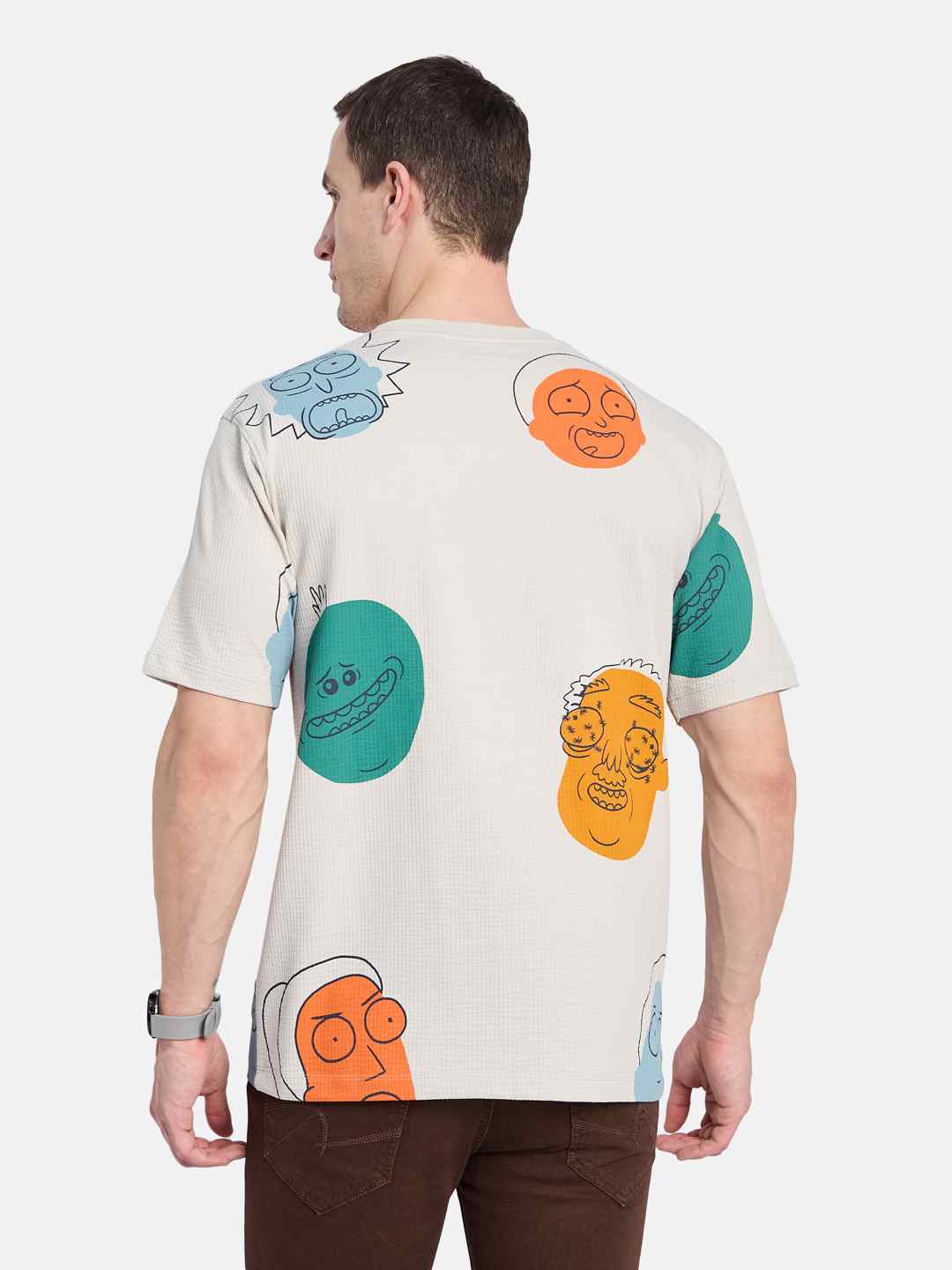 Octave Men Printed T-shirt