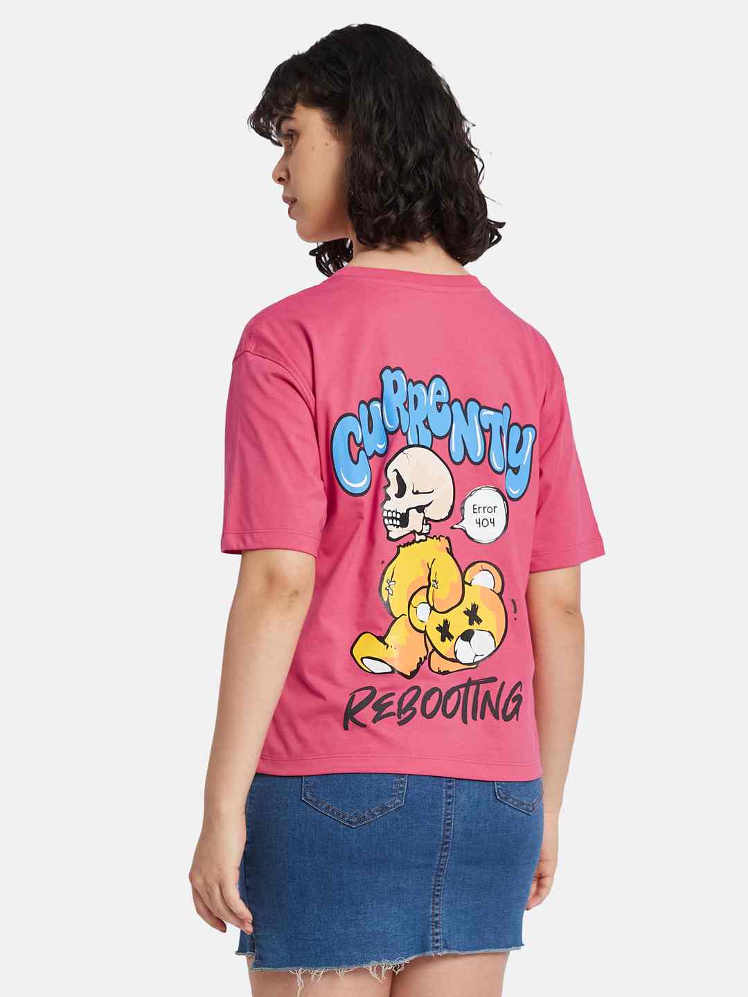 METTLE Women Printed T-shirt