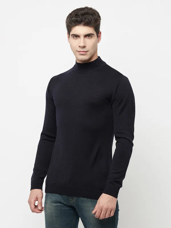 Men Navy Sweaters