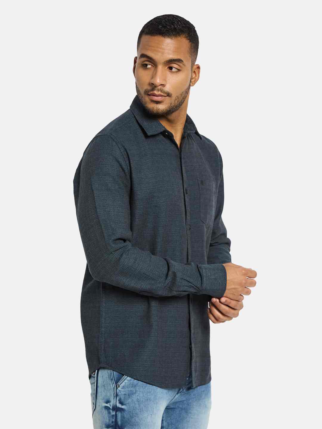 METTLE Men Opaque Casual Shirt